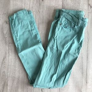 Stradivarius Seafoam Stretch Jeans